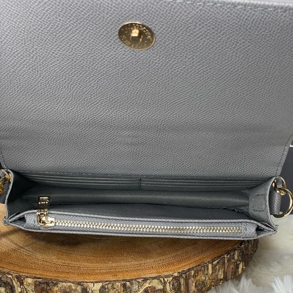 Bebe Monogrammed Black and Gray Crossbody Bag - Picture 7 of 10